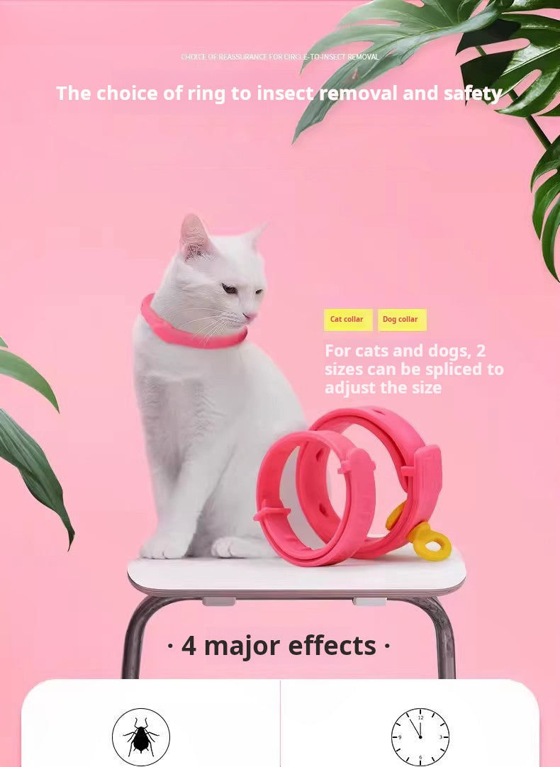 Cat Ring Neck, Cat Ring, Flea and Lice Removal, Mite Removal, Kitten, Meow, Mie, Insect Prevention, Flea and Jumping Removal, Sting Collar, Tick Removal